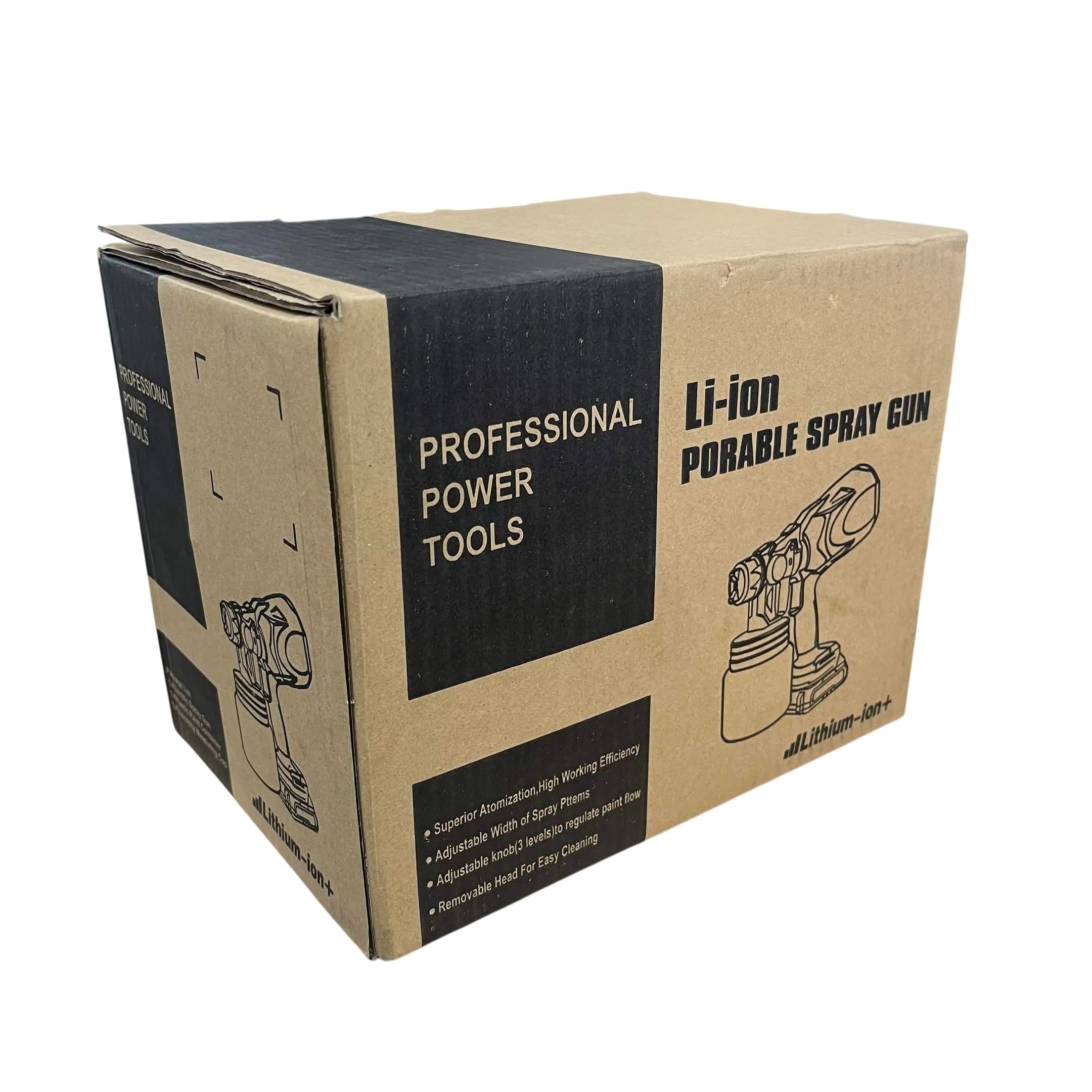 Taffware Pistol Semprot Cat Dinding Spray Gun Elektrik 800ml 1500mAh - TM01 Gambar produk Taffware Pistol Semprot Cat Dinding Spray Gun Elektrik 800ml 1500mAh - TM01