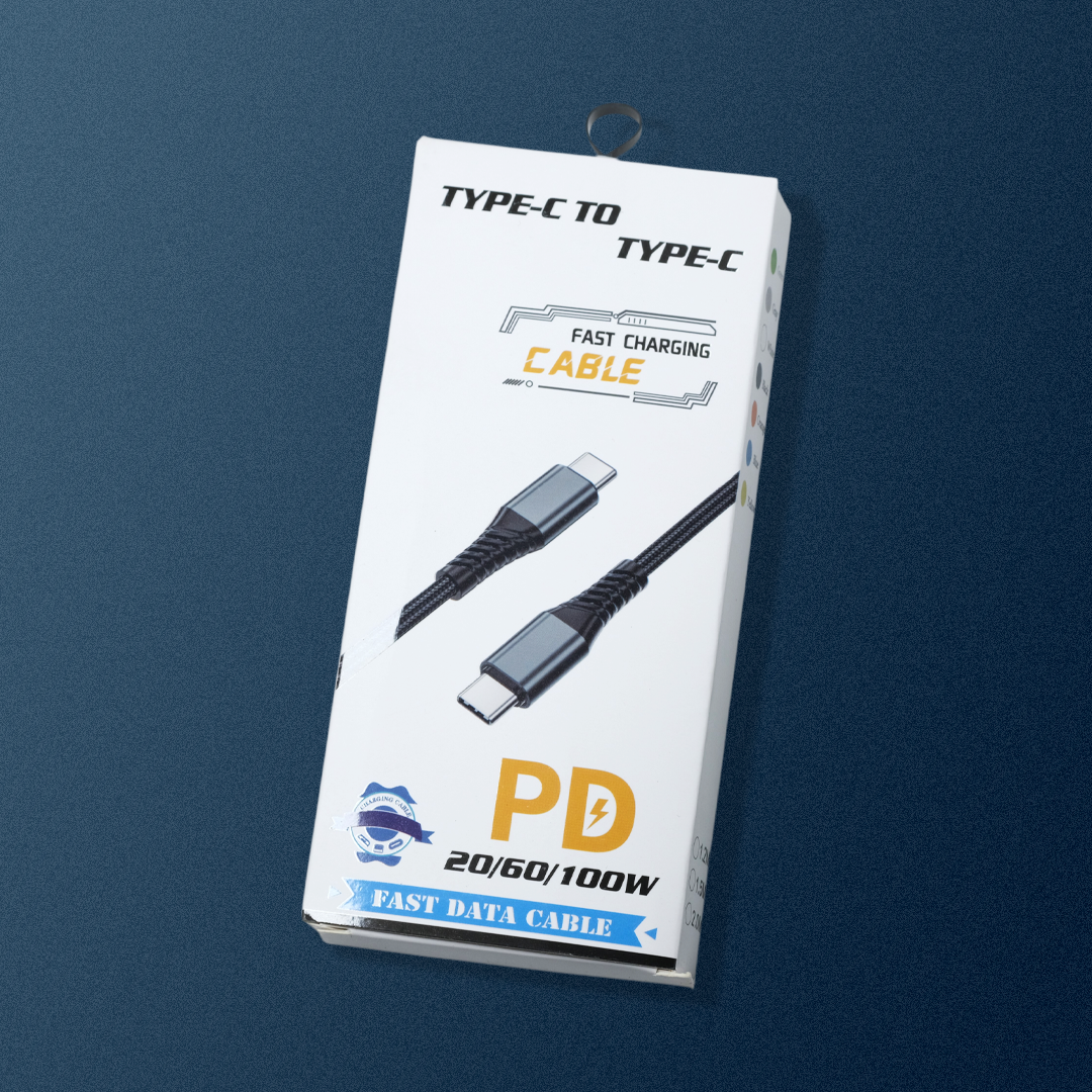 Gambar produk IBEN Kabel Data USB Type C Multifungsi Fast Charging Braided 240W 1M - GTG01