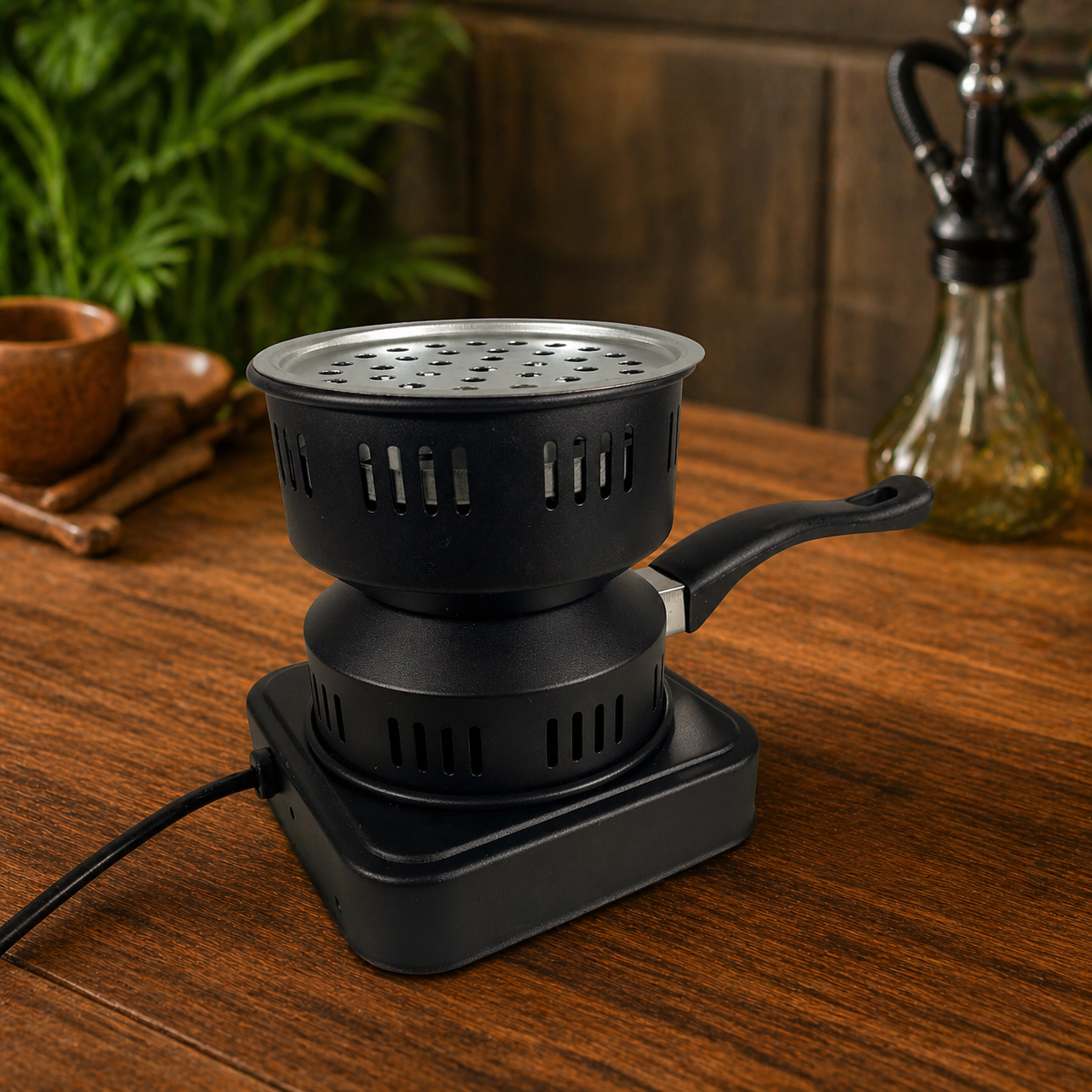 Gambar produk JZ Kompor Listrik Mini Pemanas Arang Hookah BBQ Charcoal Burner 500W - ZD-A016 - 1