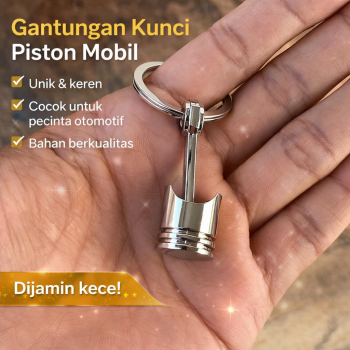 YLCar Gantungan Kunci Piston Mobil Keychain - GB31
