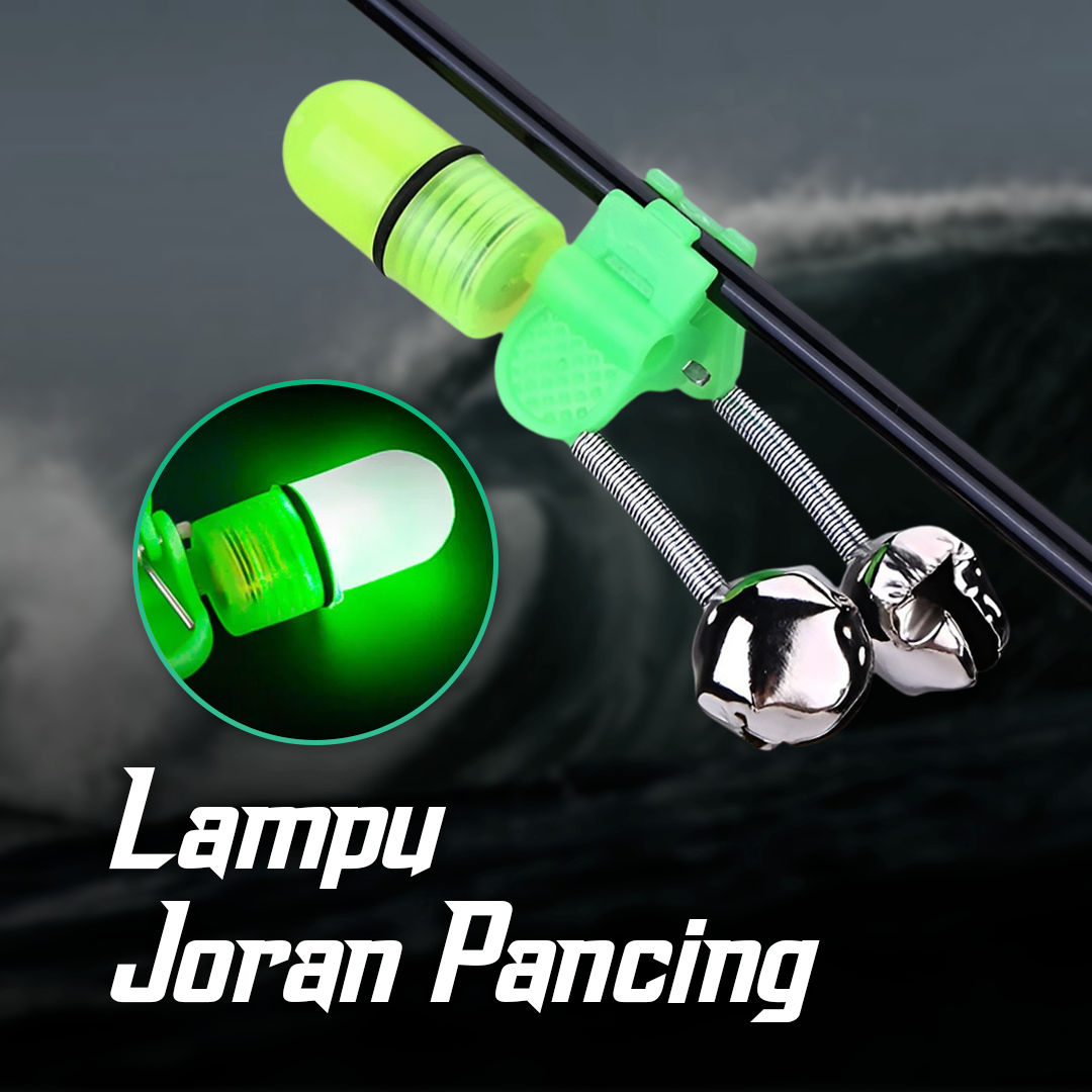 LUMOIS Lampu Pancing Joran LED Lonceng Luminous Waterproof - LM-10 Gambar produk LUMOIS Lampu Pancing Joran LED Lonceng Luminous Waterproof - LM-10 - Utama