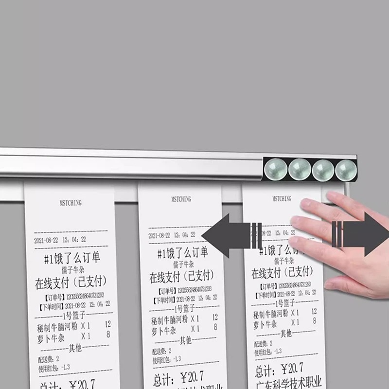 Gambar produk ORDIO Checker Holder Gantungan Kertas Pesanan Restoran Menu Order Bill 40cm - JWA10 - 1