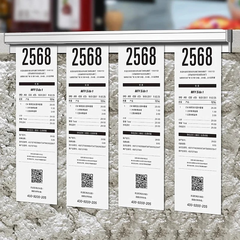 Gambar produk ORDIO Checker Holder Gantungan Kertas Pesanan Restoran Menu Order Bill 40cm - JWA10 - 3