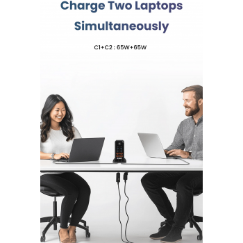 Gambar produk Taffware Charger Station Fast Charge Touch USB Type C GaN 10Port 660W - HW18