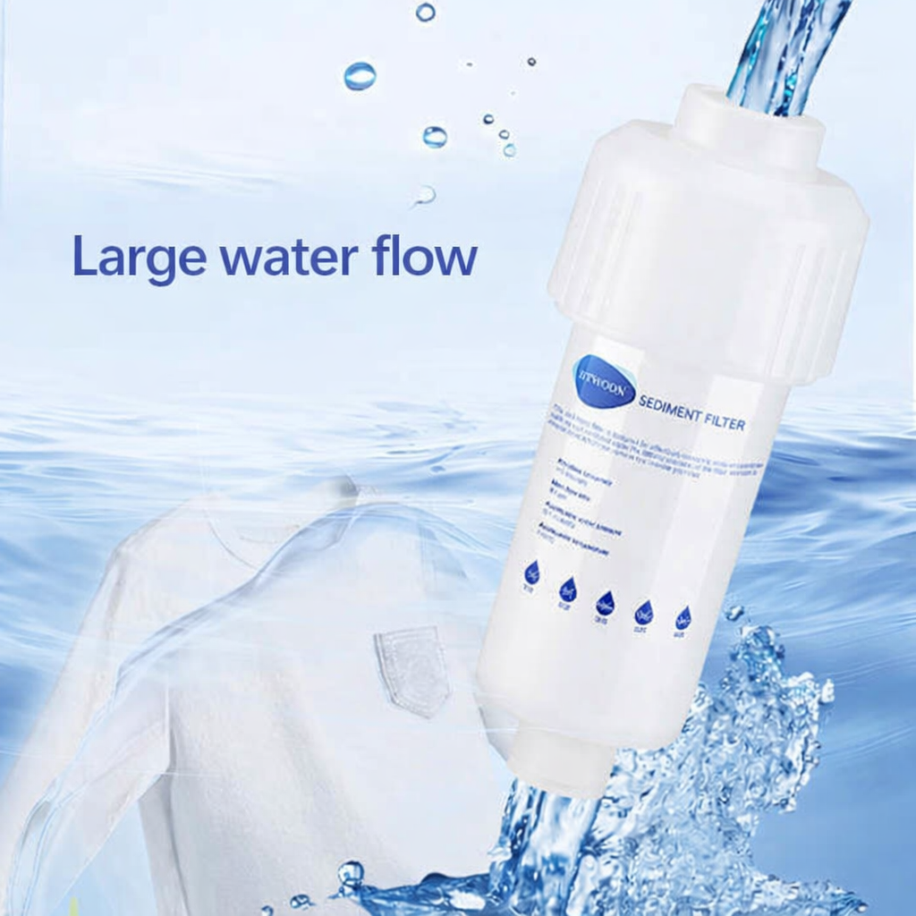 Gambar produk BTWOON Water Filter Keran Air Penyaring Kotoran Mesin Cuci Shower - CO94 - 2