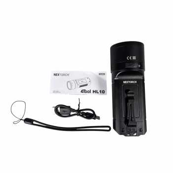 Gambar produk NEXTORCH Lampu Senter LED Bright Tactical USB Type C 10000 Lumens - HL10