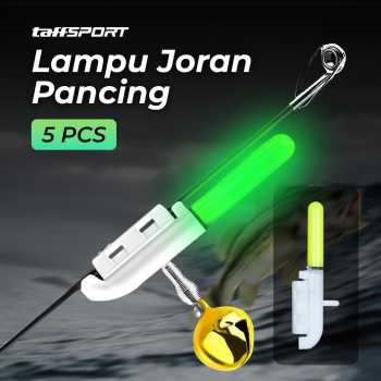 TaffSPORT Lampu Pancing Joran LED Lonceng Luminous 5 PCS with Battery - LM-50