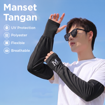 BOYM Manset Sarung Pelindung Tangan Lengan Sleeves UV Protection - GB184