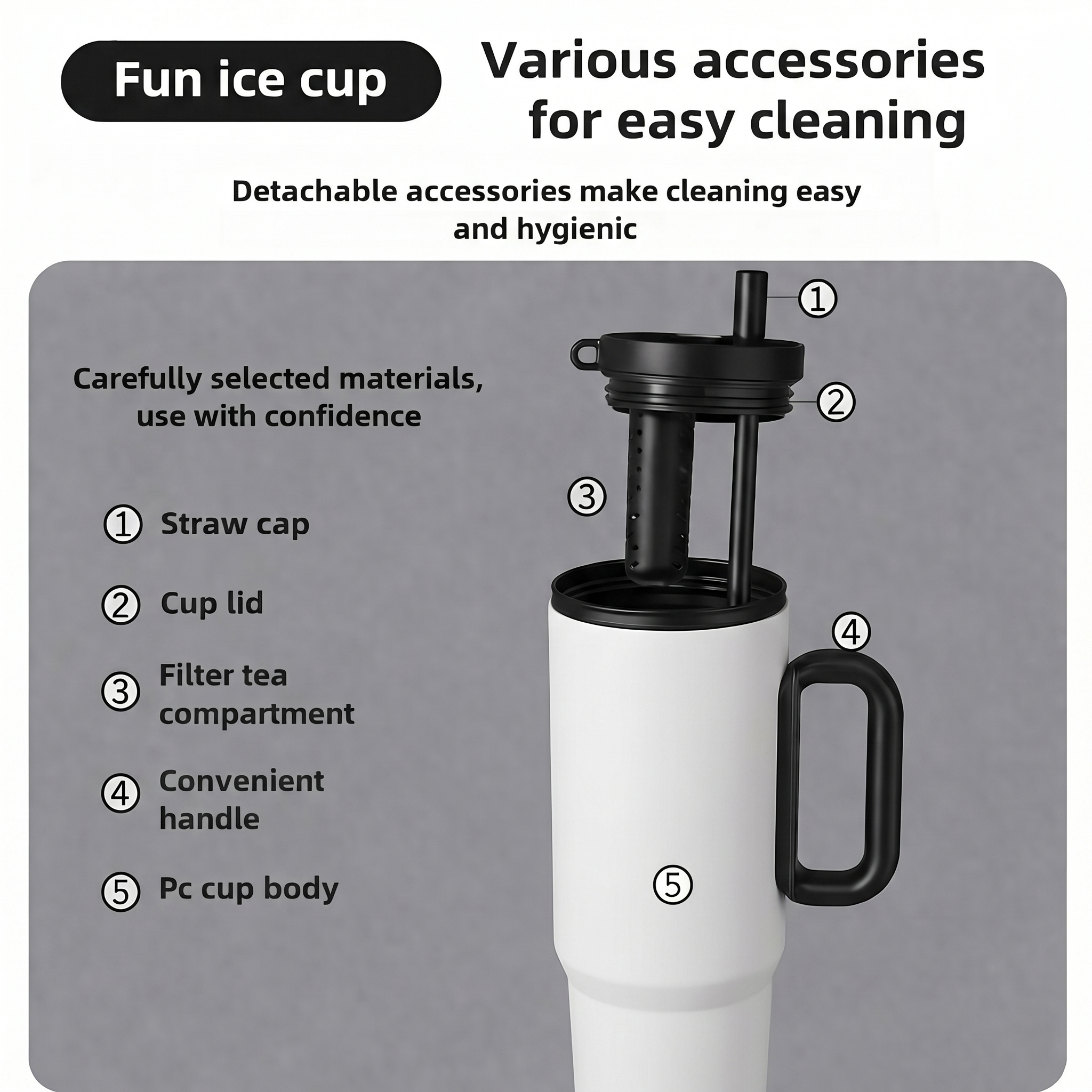 Bingo Botol Minum Tumbler Ice Hot With Lid Straw Stainless Steel 750ml - B-9400 Gambar produk Bingo Botol Minum Tumbler Ice Hot With Lid Straw Stainless Steel 750ml - B-9400 - 2