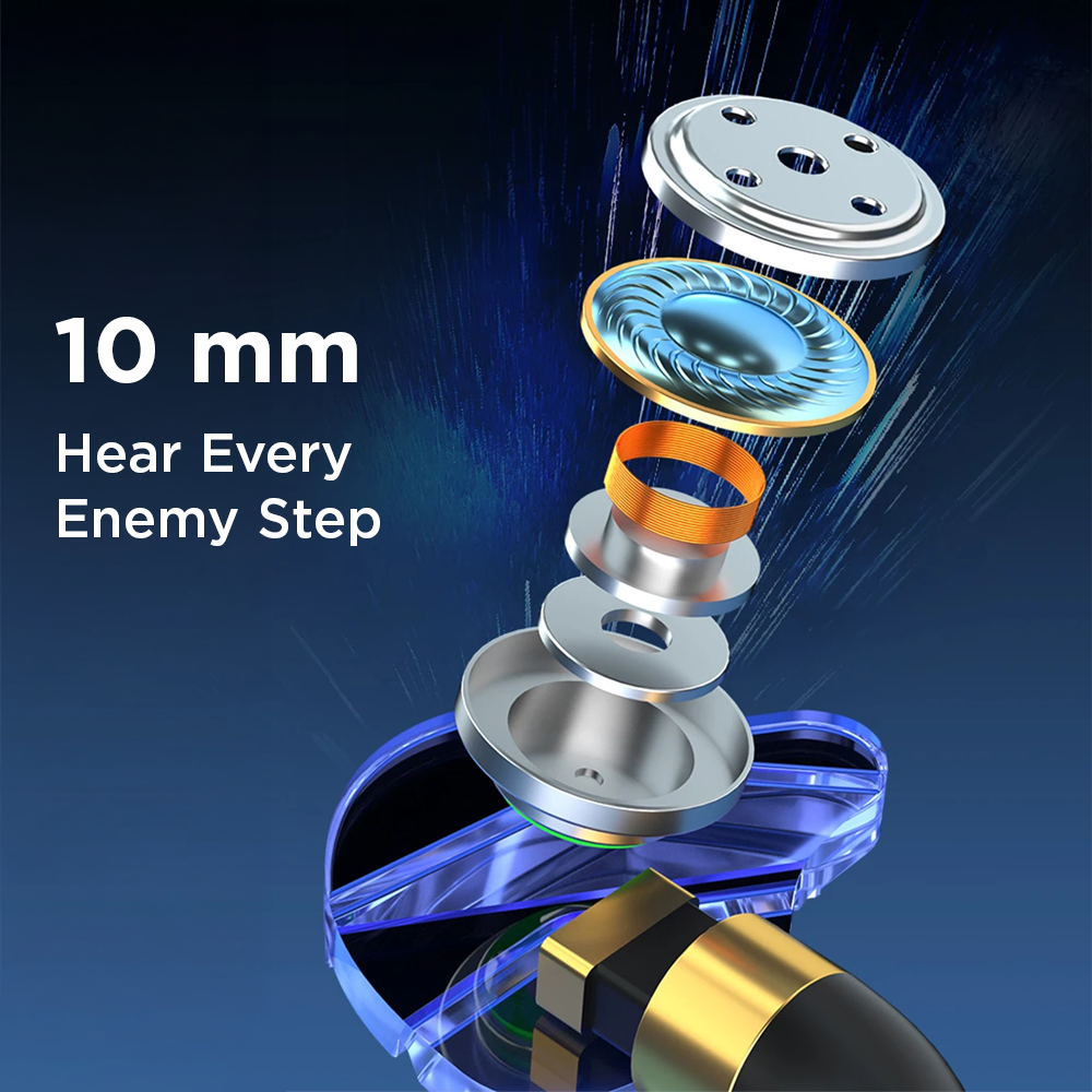 WKZ Earphone In-Ear Subwoofer Gaming Computer Sports with Mic USB Type C - S16 Gambar produk WKZ Earphone In-Ear Subwoofer Gaming Computer Sports with Mic USB Type C - S16 - 1