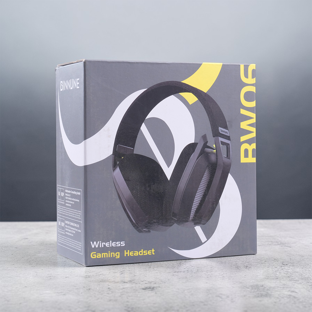 Gambar produk BINNUNE Headset Gaming Wireless Bluetooth 500mAh USB Type C - BW06-BT