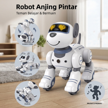 Gambar produk ETOKI Mainan Anak Robot Anjing Pintar Talking Dancing with Remote - BG1533