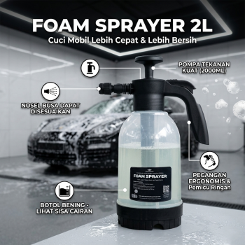OTOHEROES Semprotan Air Busa Cuci Mobil Adjustable Nozzle 2L - WU13