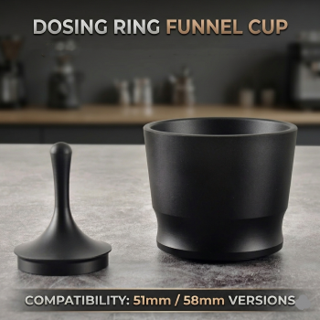 BUZIFU Dosing Ring Funnel Cup Portafilter Espresso Aluminium 51/58mm - BZ58