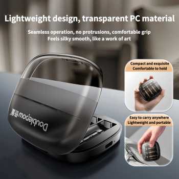 Gambar produk Doublepow Charger Baterai Box 4 Slot AA Li-Ion 1.5V Type C 10W - TC-04