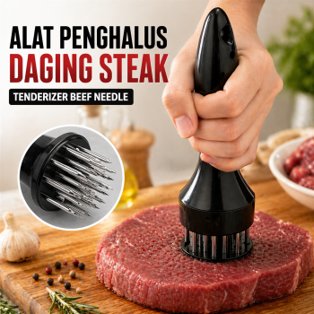Gambar produk Fleischzartmacher Alat Penghalus Daging Steak Tenderizer Beef Needle - SKP245