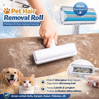 ANJETS Pembersih Bulu Kucing Anjing Roll Pet Hair Removal - AN-19