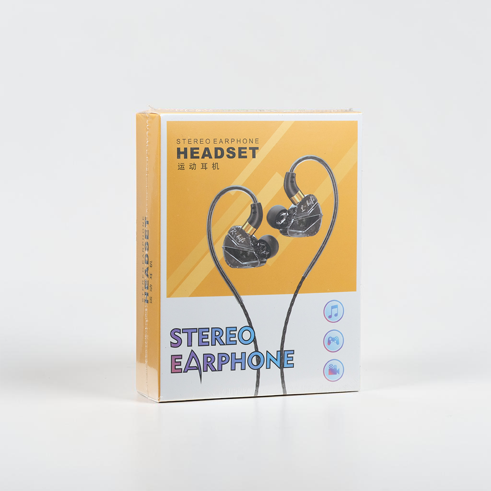 WKZ Earphone In-Ear Subwoofer Gaming Computer Sports with Mic USB Type C - S16 Gambar produk WKZ Earphone In-Ear Subwoofer Gaming Computer Sports with Mic USB Type C - S16 - Kemasan