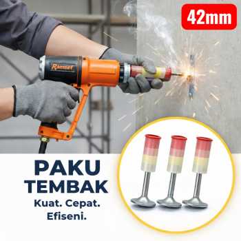 Taffware Paku Tembak Beton Ramset Drive Pin Concrete Fastener - YQ-100