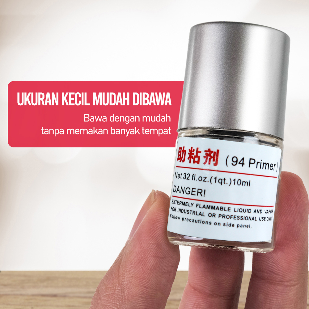 Taffware Cairan Primer Perkuat Lem Adhesive Aid Glue 10ml - G94 Gambar produk Taffware Cairan Primer Perkuat Lem Adhesive Aid Glue 10ml - G94