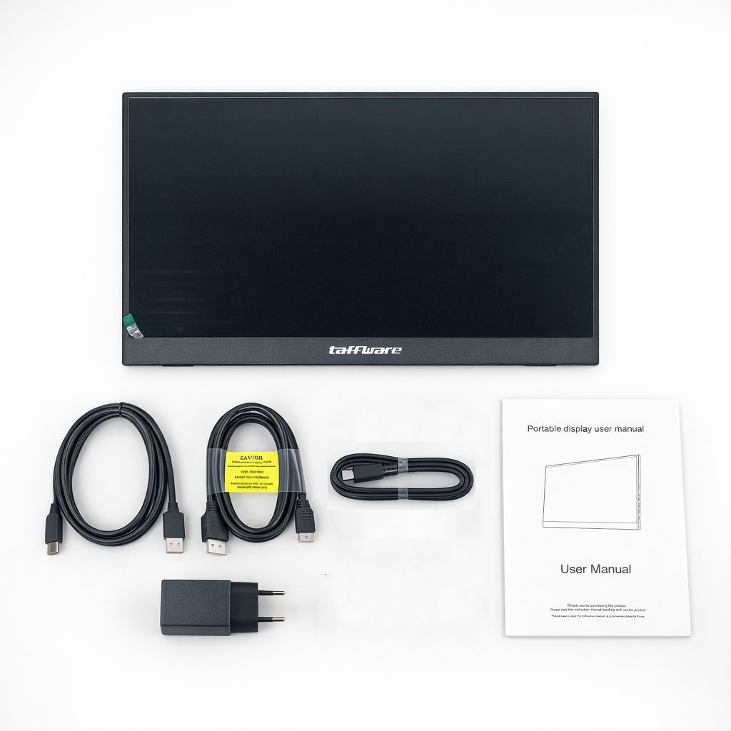 Taffware Portable Monitor Touchscreen 15.6 Inch IPS HD 1080P 60Hz - SJD1680 Gambar produk Taffware Portable Monitor Touchscreen 15.6 Inch IPS HD 1080P 60Hz - SJD1680 - 8