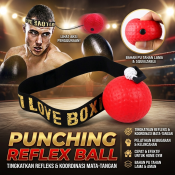 Jusenda Punching Reflex Ball Samsak Tinju Speed Punching - DS212
