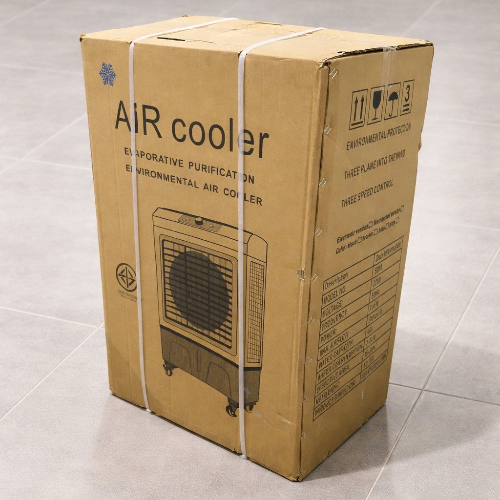 TaffHOME Kipas Air Cooler Industrial Pendingin 3 Speed 8.5m/s 135W 40L - 5000 Gambar produk TaffHOME Kipas Air Cooler Industrial Pendingin 3 Speed 8.5m/s 135W 40L - 5000