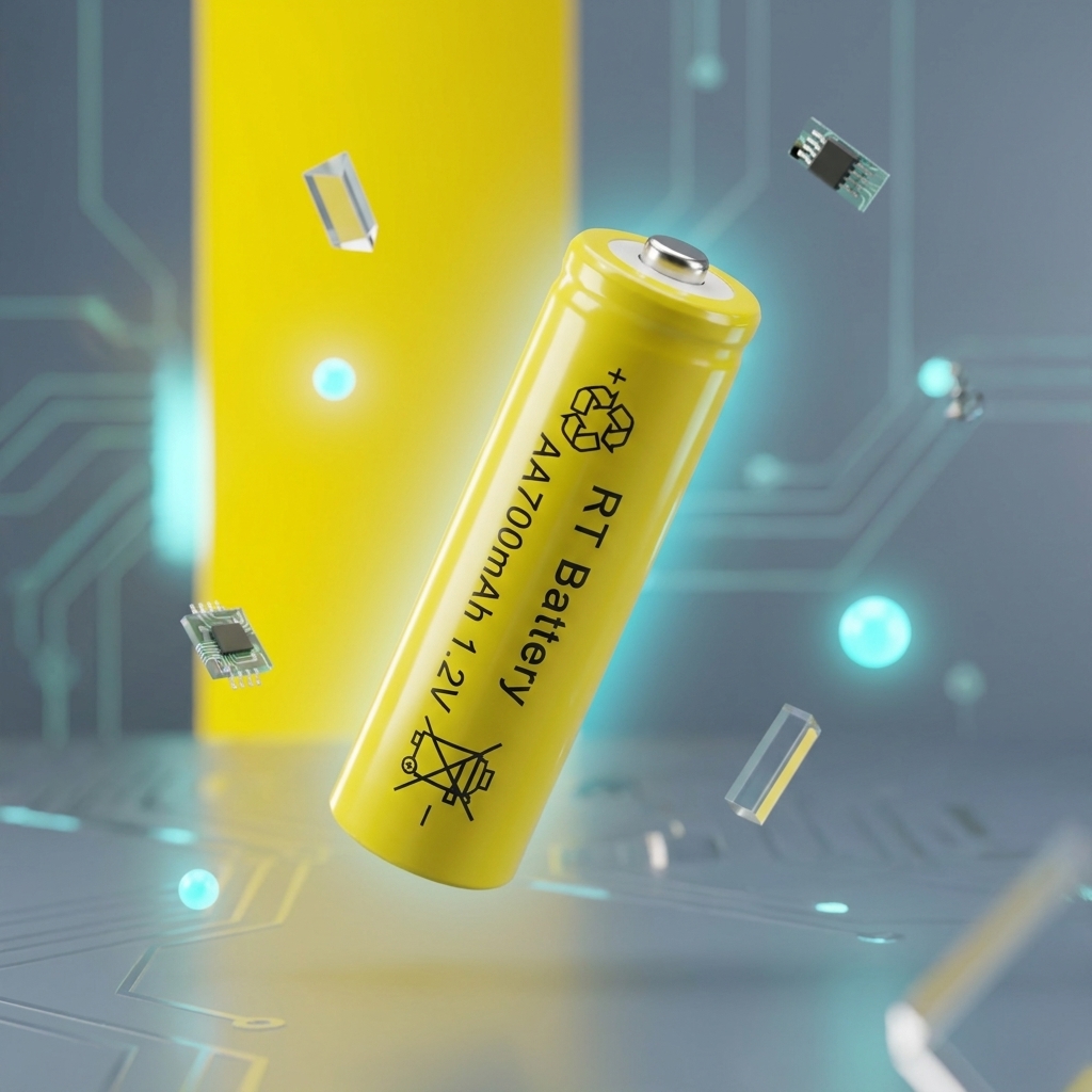 Gambar produk VariCore Baterai Isi Ulang AA Ni-CD Button Top 700mAh 1.2V 4 PCS - VR700