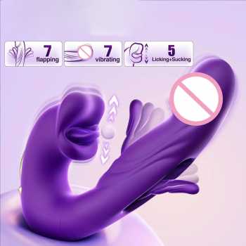 GIOIO Alat Pijat Tubuh Elektrik Vibrator 3in1 Waterproof Rechargeable - BBY-070