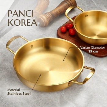 Gambar produk Corazon Panci Korea Stainless Steel Anti Karat Noodle Pot 19cm - KC0408