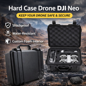 Zintech Tas Drone Hard Case Shockproof Drone Box Portable for DJI Neo - Z35