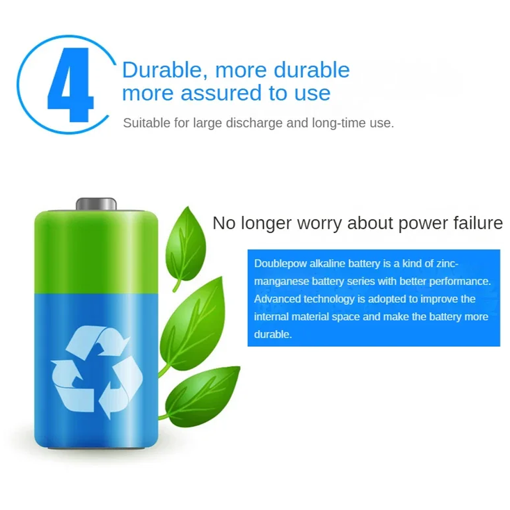 Doublepow Baterai Alkaline Dry Battery 48mAh 23A 12V 1 PCS - LRA23 Gambar produk Doublepow Baterai Alkaline Dry Battery 48mAh 23A 12V 1 PCS - LRA23