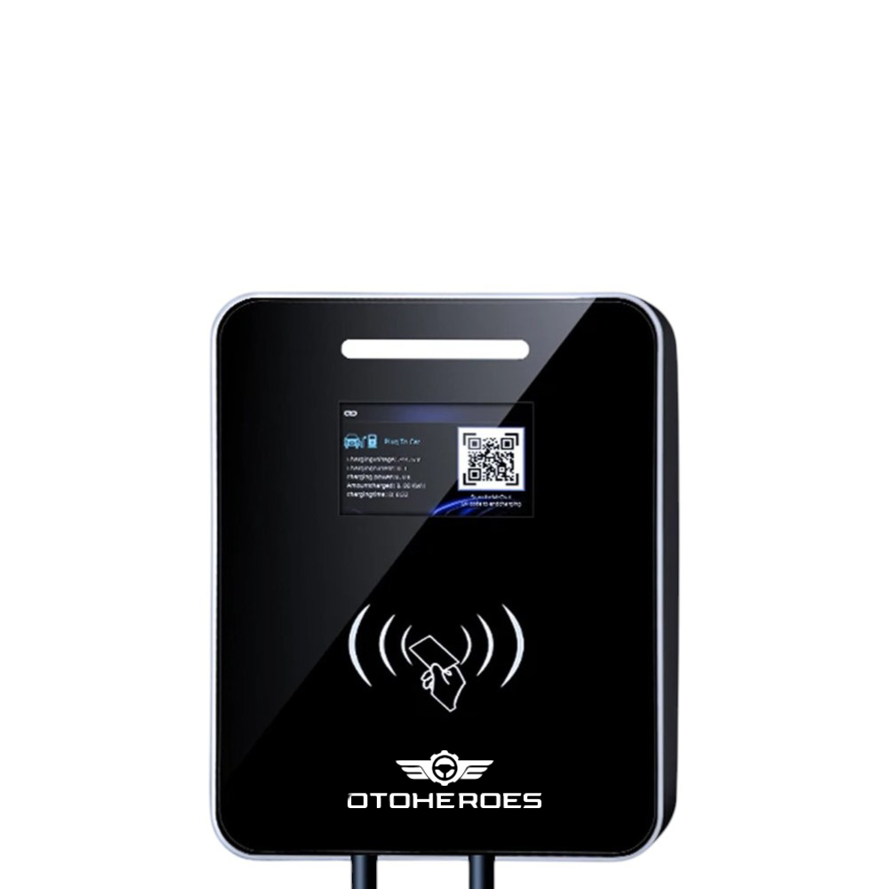 Gambar produk OTOHEROES Charger Mobil Listrik EV Card Bluetooth APP Type 2 Female 32A 7kW 1 Phase - MRS-ES-07032