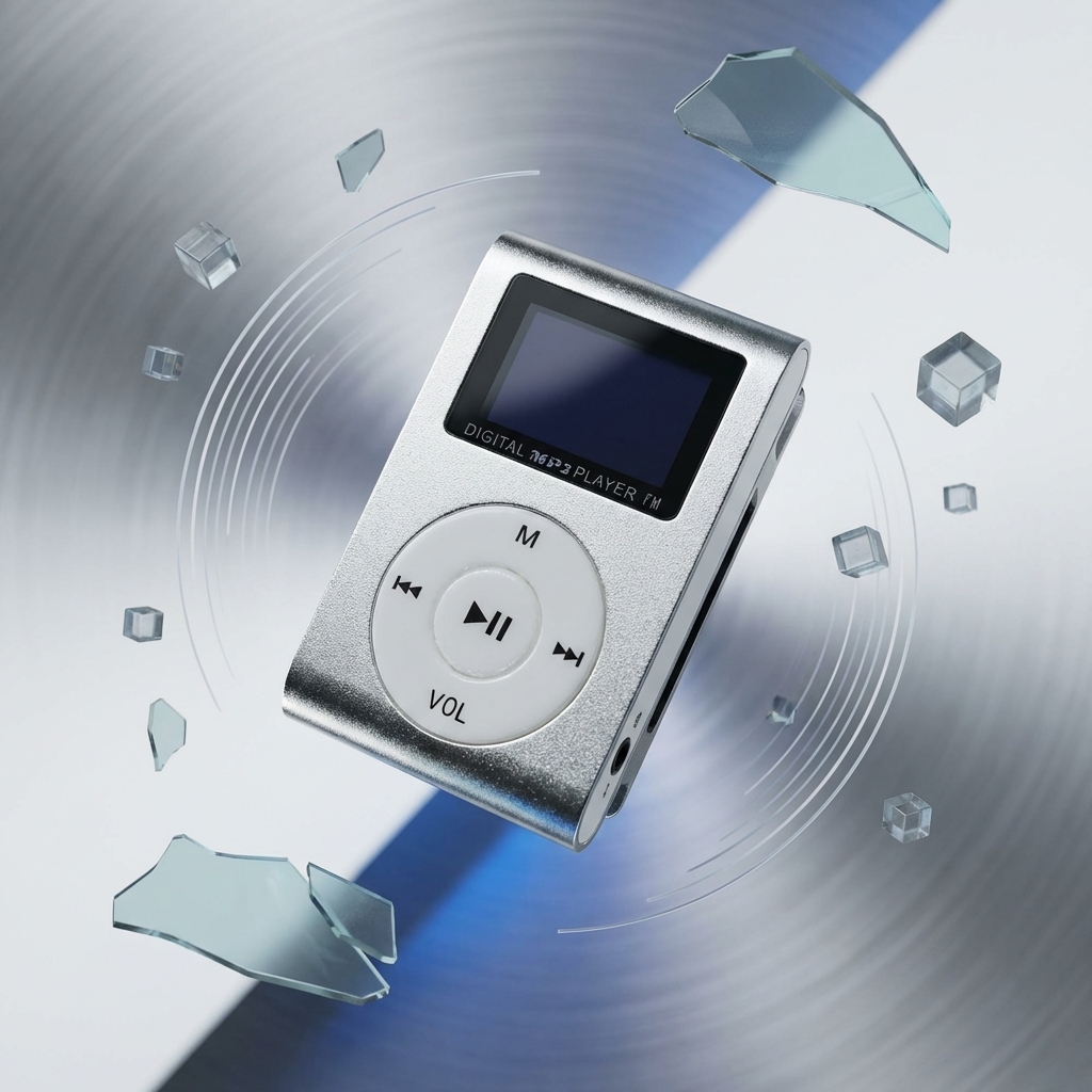 ZUCZUG Pod MP3 Player Mini TF Card dengan Klip dan Layar LCD - ZC10 Gambar produk ZUCZUG Pod MP3 Player Mini TF Card dengan Klip dan Layar LCD - ZC10 - 2