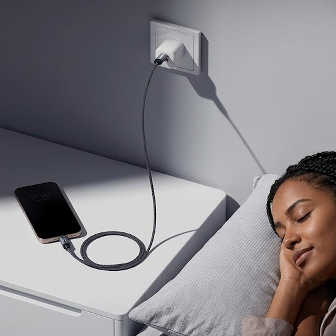 Gambar produk ESSAGER MacLe Kabel Data USB Type C to USB Type C Fast Charging 60W 1M - ES-X64