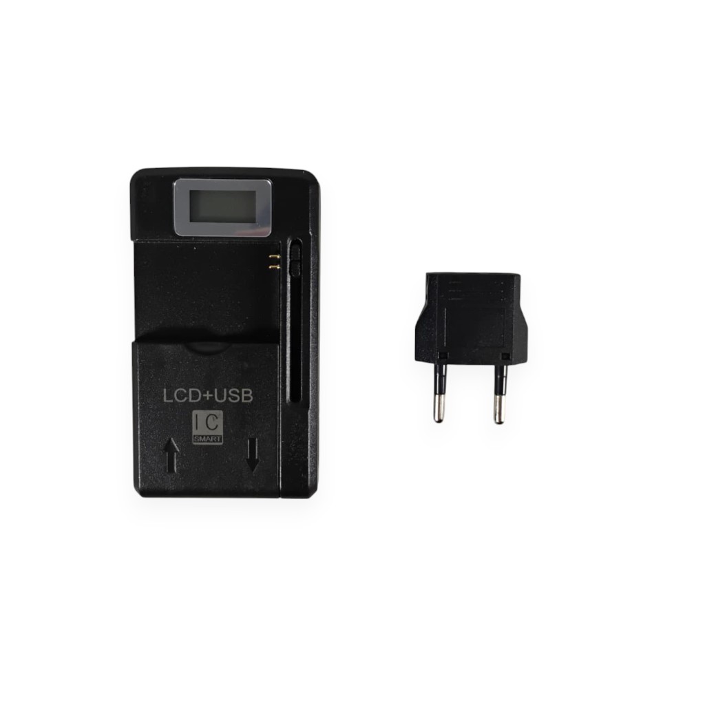 FMA Charger Baterai Universal US Plug 4.2V with LCD USB Port 5.2V - A73E Gambar produk FMA Charger Baterai Universal US Plug 4.2V with LCD USB Port 5.2V - A73E