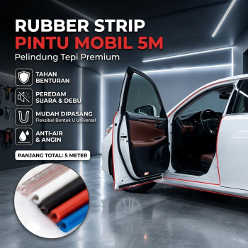 OTOHEROES KAHNOS Rubber Strip Pintu Mobil Anti Collision Protection - QW556
