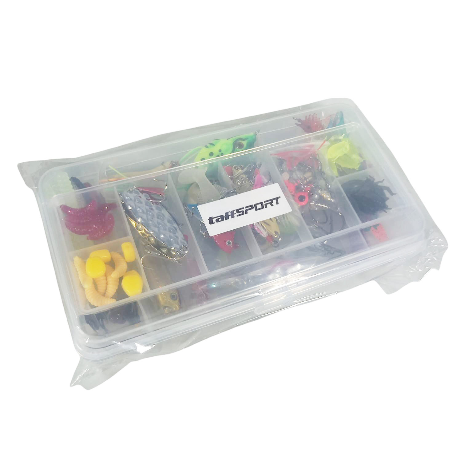 TaffSPORT Umpan Pancing Ikan Set Fishing Bait Kit 140 PCS - DWS250-E Gambar produk TaffSPORT Umpan Pancing Ikan Set Fishing Bait Kit 140 PCS - DWS250-E