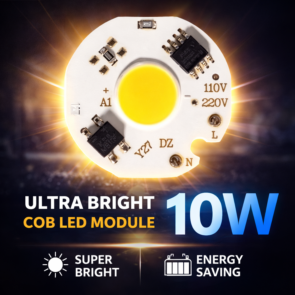 Ovicart Chip LED Lampu COB Floodlight Spotlight 6000-6500K 220V 10W - HO50 Gambar produk Ovicart Chip LED Lampu COB Floodlight Spotlight 6000-6500K 220V 10W - HO50