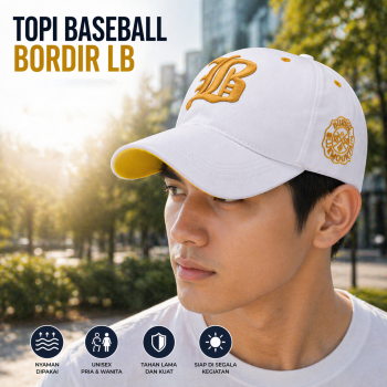 VORON Topi Baseball Cap Bordir LB - VR60