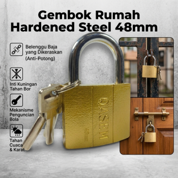 AI HUAN Gembok Rumah Anti Maling Padlock Hardened Steel - IDP
