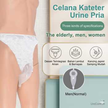 SHENG BANG Celana Kateter Urine Alat Bantu Kencing Urinal Bag Pria - JND-TD01
