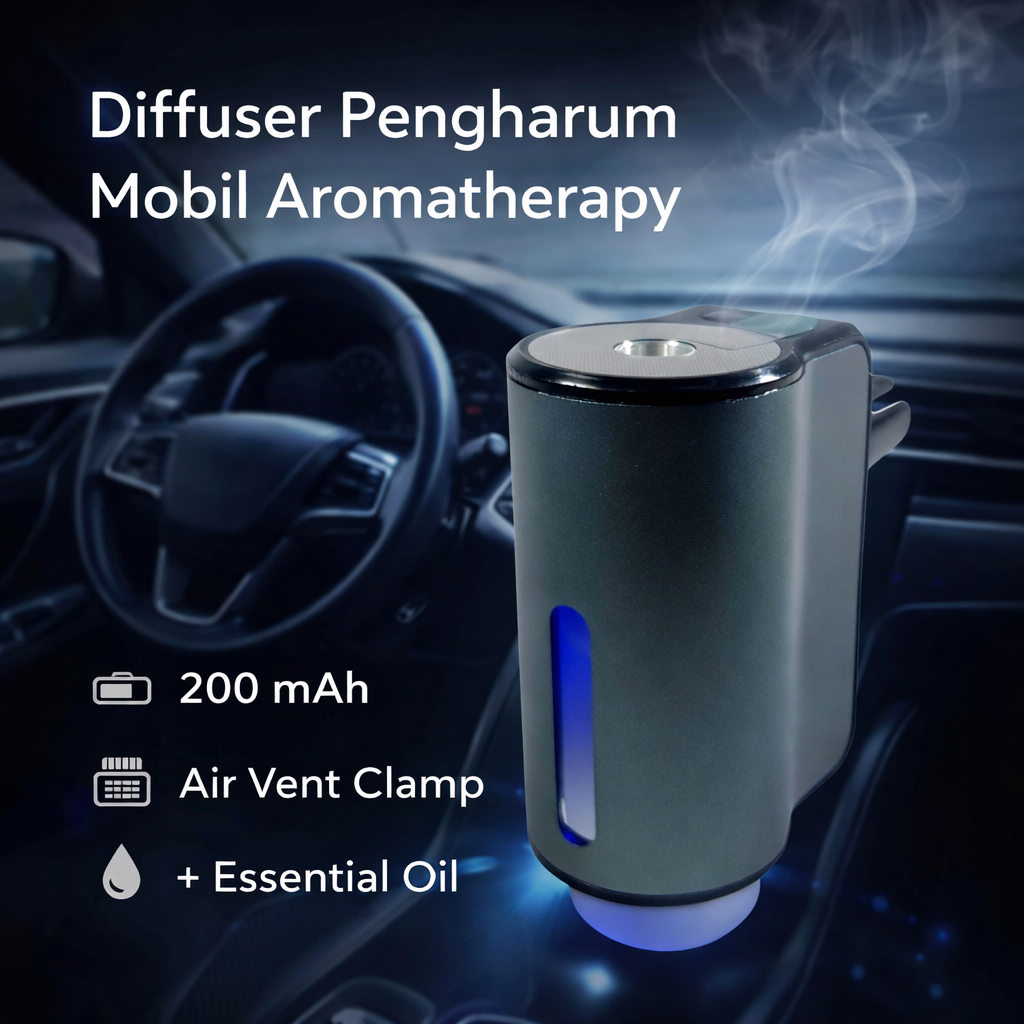 NEBULA Diffuser Pengharum Mobil Parfume Smart Sensor Aromatherapy 10ml Cologne - M80 Gambar produk NEBULA Diffuser Pengharum Mobil Parfume Smart Sensor Aromatherapy 10ml Cologne - M80