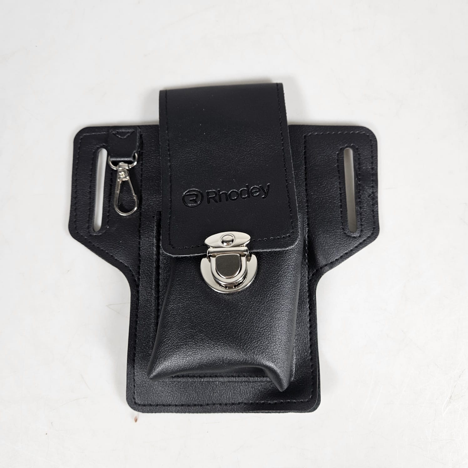 Rhodey Tas Pinggang Sabuk Smartphone Holster PU Leather - FSN25 Gambar produk Rhodey Tas Pinggang Sabuk Smartphone Holster PU Leather - FSN25 - 1