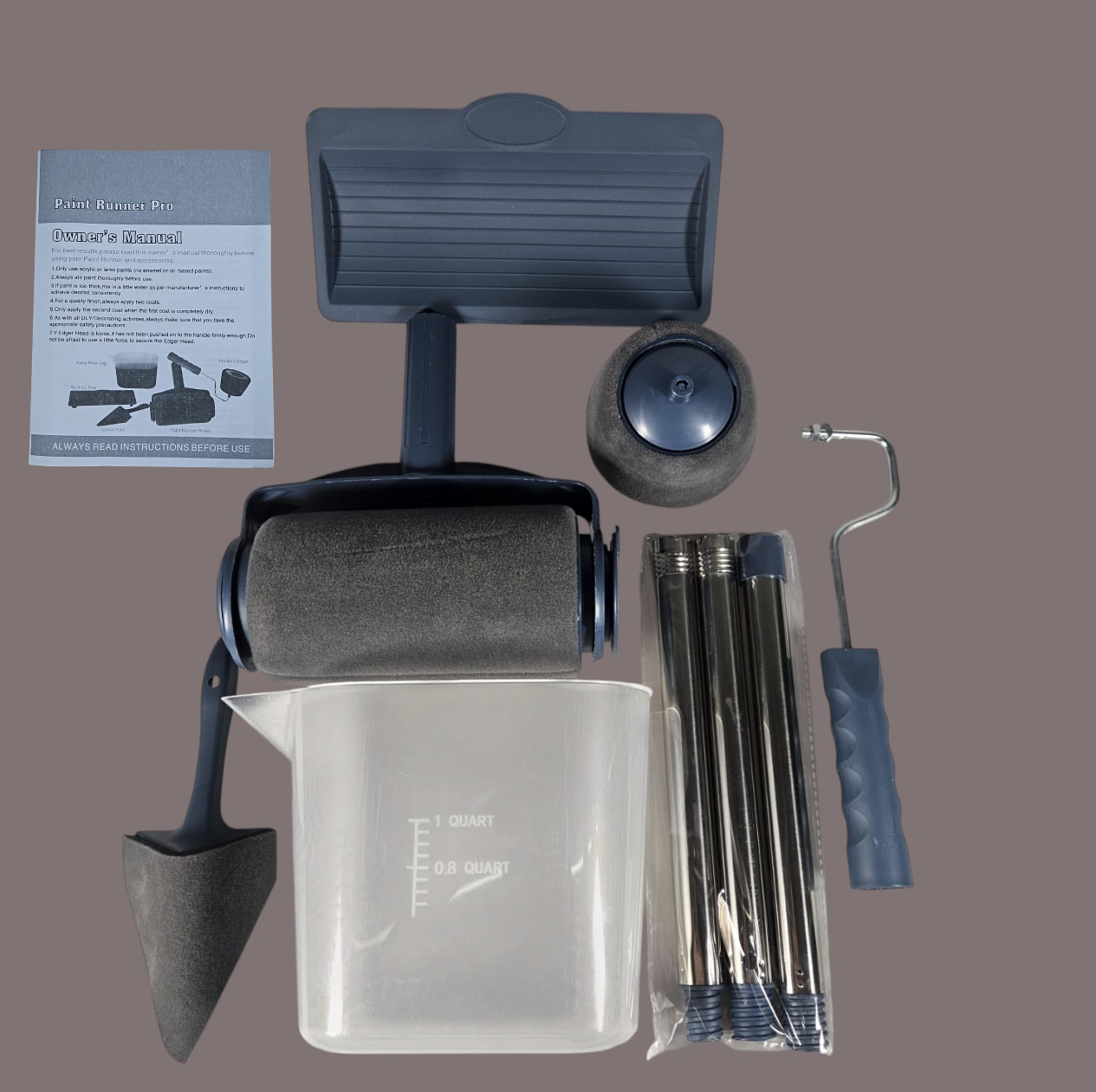 TaffHOME Kuas Cat Tembok Paint Runner Pro Roller - DY-526 Gambar produk TaffHOME Kuas Cat Tembok Paint Runner Pro Roller - DY-526