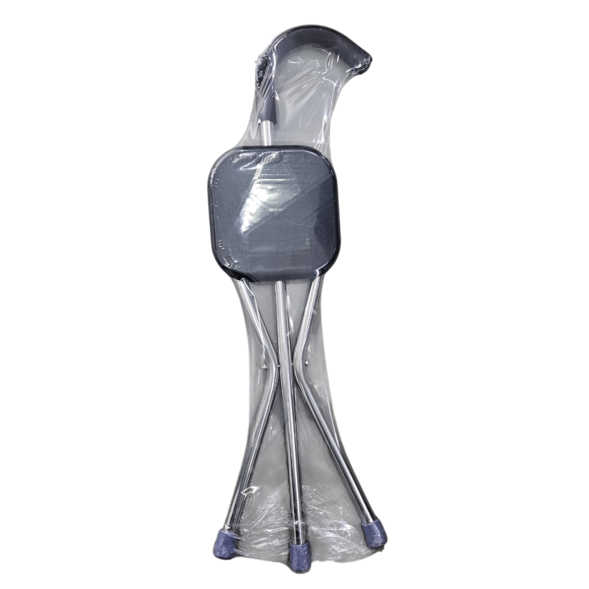 GAIWANZI Tongkat Jalan Kursi Lipat 2in1 Foldable Cane Chair Portable - GZD05 Gambar produk GAIWANZI Tongkat Jalan Kursi Lipat 2in1 Foldable Cane Chair Portable - GZD05 - Kemasan