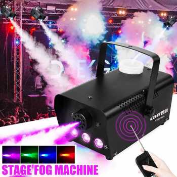 Gambar produk TaffLED Sistem Fogger Panggung Stage Machine Ejector with RGB LED - KY-LED500 - 3