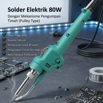 IBEN Solder Elektrik Pulley Soldering Iron Tin 80W - GT-100