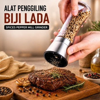 Gambar produk Leten Alat Penggiling Biji Lada Spices Pepper Mill Grinder - 9179