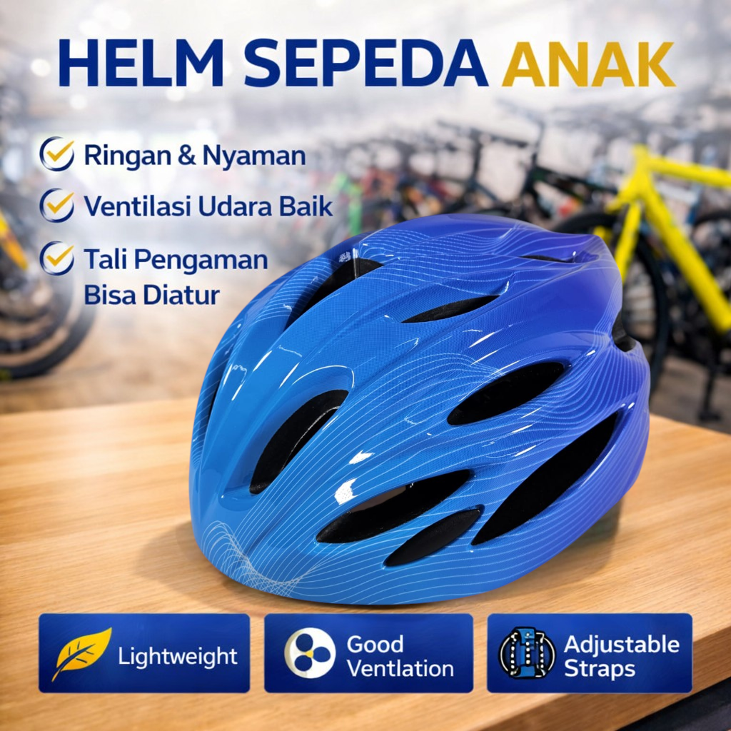 LOVIER Helm Sepeda Anak Scooter Bicycle Helmet Outdoor Sports - K20 Gambar produk LOVIER Helm Sepeda Anak Scooter Bicycle Helmet Outdoor Sports - K20 - Utama